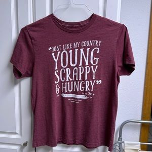 Broadway Hamilton YL tshirt